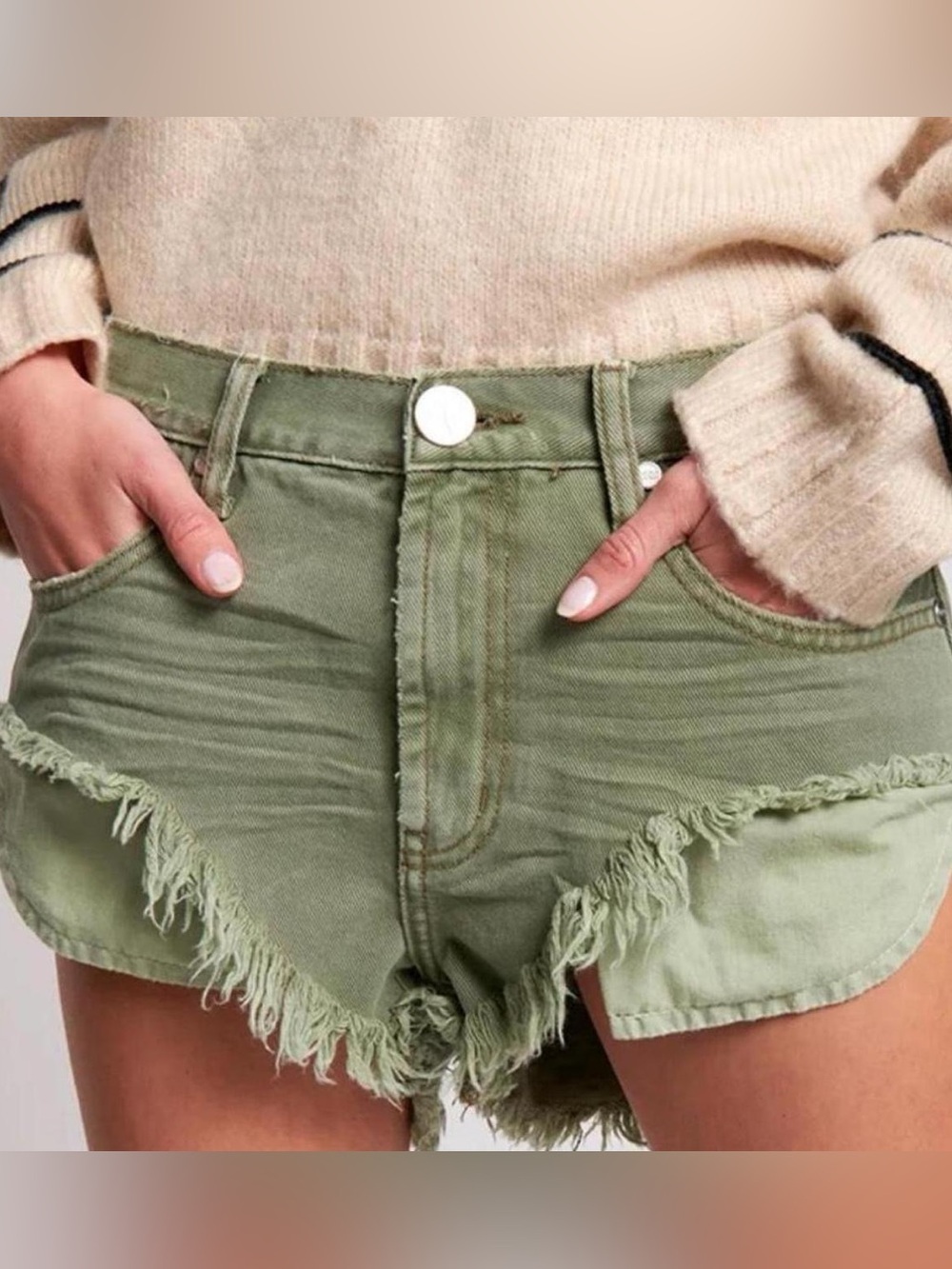 One Teaspoon Roller Jean Shorts